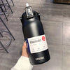 Ultra Capacità 1300ML Bottiglia Termica in Acciaio Inox con Cannuccia - Perfetta per bevande calde e fredde, Sport e Tempo libero
