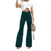 Damen Cordhosen Ausgestellte Hose