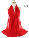 Chiffon Hijab Haarband