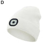 Berretto LED Unisex con Luce, lampada frontale LED ricaricabile USB senza mani
