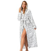 Leopard Luxe Bademantel - Komfort und Stil in Einem