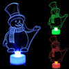 Illuminazione LED colorata per decorazioni natalizie festive