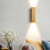 LumiGlow - Lampada da parete LED elegante con luce calda e fredda