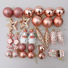 Kerstboomdecoratie Set – Unieke Ornamenten voor een Magische Kerst