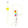 KittySwing – Giocattolo a dondolo per gatti con corda elastica per appendere