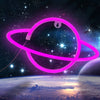 SpaceGlow Lampada da parete - Illuminazione al neon vivace