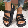 Amel™ - Vegan leren zomersandalen