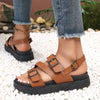 Amel™ - Vegan leren zomersandalen