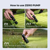 FLEXTAILGEAR ZERO POMP 34g Pompa d'aria portatile per gonfiabili con batteria ricaricabile