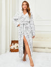 Leopard Luxe Bademantel - Komfort und Stil in Einem