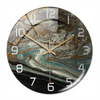Orologio da parete in marmo senza tempo - Elegante e silenzioso
