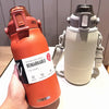 Ultra Capacità 1300ML Bottiglia Termica in Acciaio Inox con Cannuccia - Perfetta per bevande calde e fredde, Sport e Tempo libero