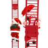 Babbo Natale che scala - Decorazione natalizia allegra per ricordi duraturi