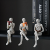 Lesende menschliche Figur