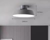 Lampada da soffitto LED moderna girevole con illuminazione intelligente