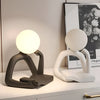 Aura Sculpt Lamp - Moderne Tafellamp met Abstract Design