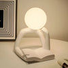 Aura Sculpt Lamp - Moderne Tafellamp met Abstract Design