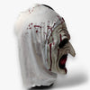Mania | Maschera da clown incisa - Accessorio di Halloween sanguinolento