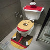 HolidayDecor Toiletzitting - Atmosfera Natalizia Festiva nel Bagno