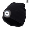 Berretto LED Unisex con Luce, lampada frontale LED ricaricabile USB senza mani