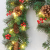 Festliche Girlande - Bringen Sie einen Hauch von Charme und Wärme in Ihre Weihnachtsdekoration