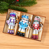 Set Decorativo WinterWood – Pendenti Natalizi in Legno Atmosferici