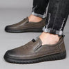 Scarpe in pelle fatte a mano per uomo