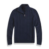 Maglione da uomo lavorato a maglia con cerniera | Calore & Stile senza tempo