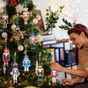 Set Decorativo WinterWood – Pendenti Natalizi in Legno Atmosferici