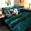 Ultra Morbido Copripiumino - Lusso Comfort e Set di Biancheria da Letto Elegante