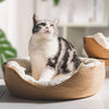 PurrNest Letto per Gatti in Bambù
