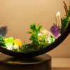 CrystalGlow Luxe Cirkel Lampada Notturna