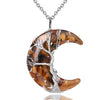 Albero della vita e collana mezzaluna