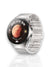 Slim Sporthorloge met  Activiteitenmonitor – Waterdicht Bluetooth Horloge voor Dames en Heren - Zilver