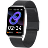 Orologio intelligente Luxe per misurazione non invasiva della glicemia: ECG, PPG, frequenza cardiaca, VRC | Marchio salute, fitness tracker per donne e uomini