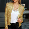 Zavando Pailetten-Blazer | Geef je outfit een vleugje glamour met deze stijlvolle blazer