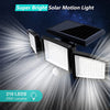 SolarGuard - Lampada di sicurezza LED super luminosa con sensore di movimento