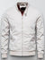 Sportieve Elegante Bomberjack Dames met Functionele Zakken en Weerbestendig Materiaal - Slim Fit, Diverse Kleuren | Wit