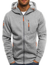 Sportjas voor heren, slim fit met capuchon | lichtgewicht 6