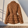 Sophie Gewatteerde Jas - Warmte en Elegantie