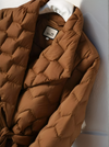 Sophie Gewatteerde Jas - Warmte en Elegantie