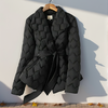 Sophie Gewatteerde Jas - Warmte en Elegantie