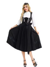 Traditionele zwarte lijfje Dirndl-jurk | Oktoberfest 0