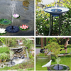 Bellissima fontana per uccelli ad energia solare per il tuo giardino
