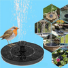 Bellissima fontana per uccelli ad energia solare per il tuo giardino