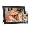 Digitale Fotolijst - 10.1 Inch Display met Stijlvol Houten Ontwerp