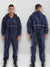Veiligheidsoverall met Kap - Waterdicht en Reflecterend voor Optimale Bescherming in Maten M-4XL | Marineblauw