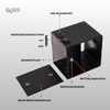 Lampada da parete LED wireless - Illuminazione elegante senza fili