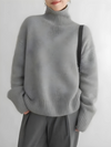 Warme Dames Trui, Knitted, Klassieke Turtleneck | Winter 2