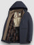 Warme Heren Parka Winterjas – Winddicht, Gevoerd & Perfect voor Extreme Kou | Marineblauw